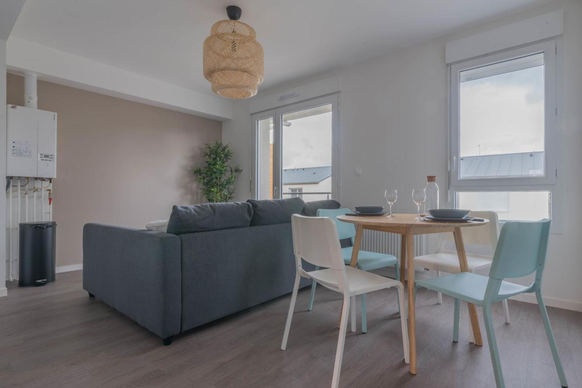 Ferienwohnung Elodie - T2 Proche Gare Le Mans Exterior foto